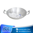 Camel Aluminum Two Handle Wok 24.5 x 5.5cm