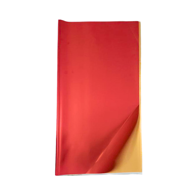 Polywrap Gold Back Maroon 58 x 58cm