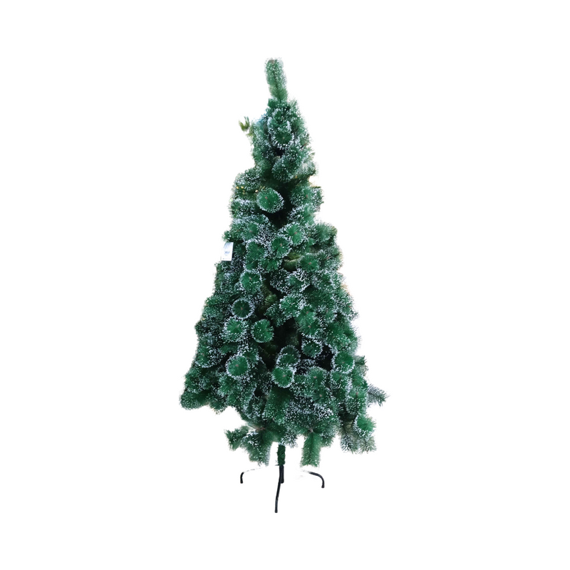 Ideal Living Needle Pine Christmas Tree With Snow Effect 7ft