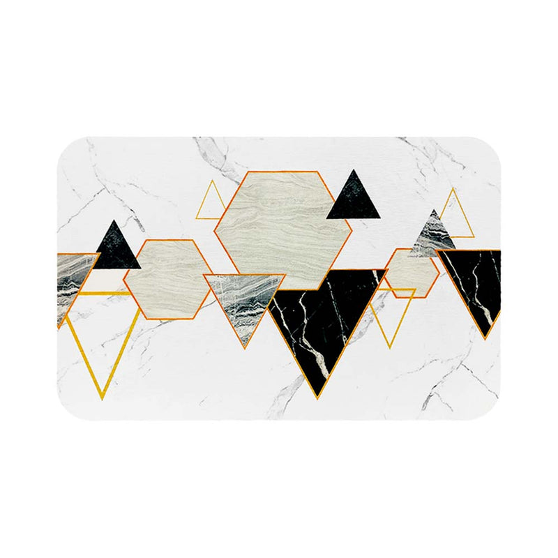 Ideal Living Diatomite Bath Mat Printed 60 x 39cm