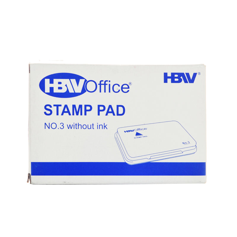 HBW Stamp Pad Without Ink No.3