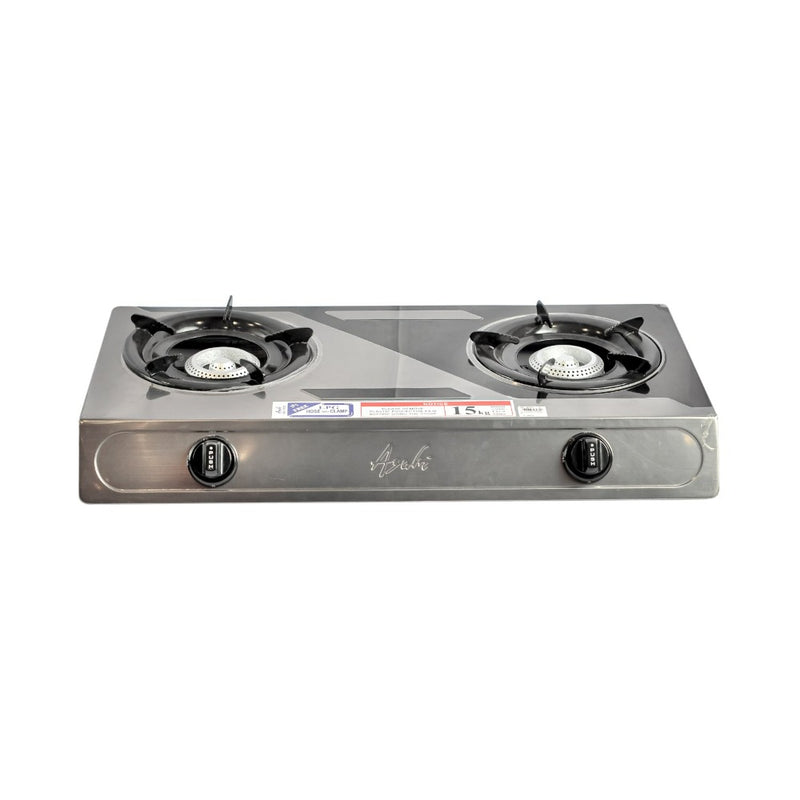 Asahi GS-118 Double Burner Gas Stove