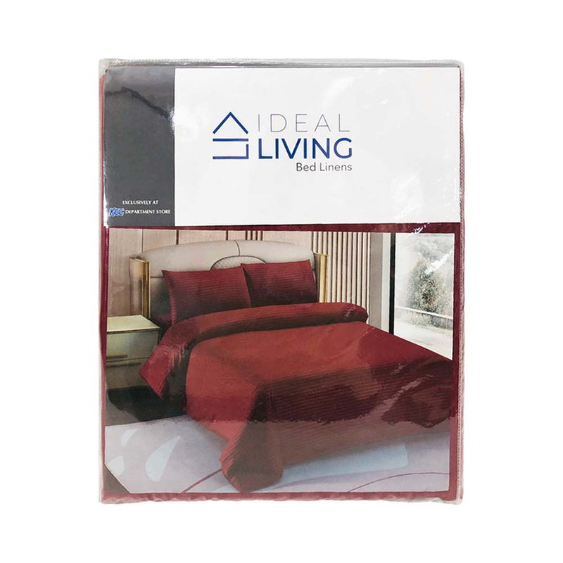 Ideal Living Plain Bedsheet Set Full 4's
