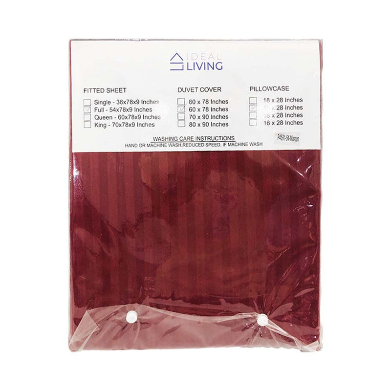 Ideal Living Plain Bedsheet Set Full 4's