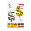 Haqingqing Number Foil Balloon Gold 32in