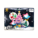 Christmas Foil Balloon Set 5 in 1