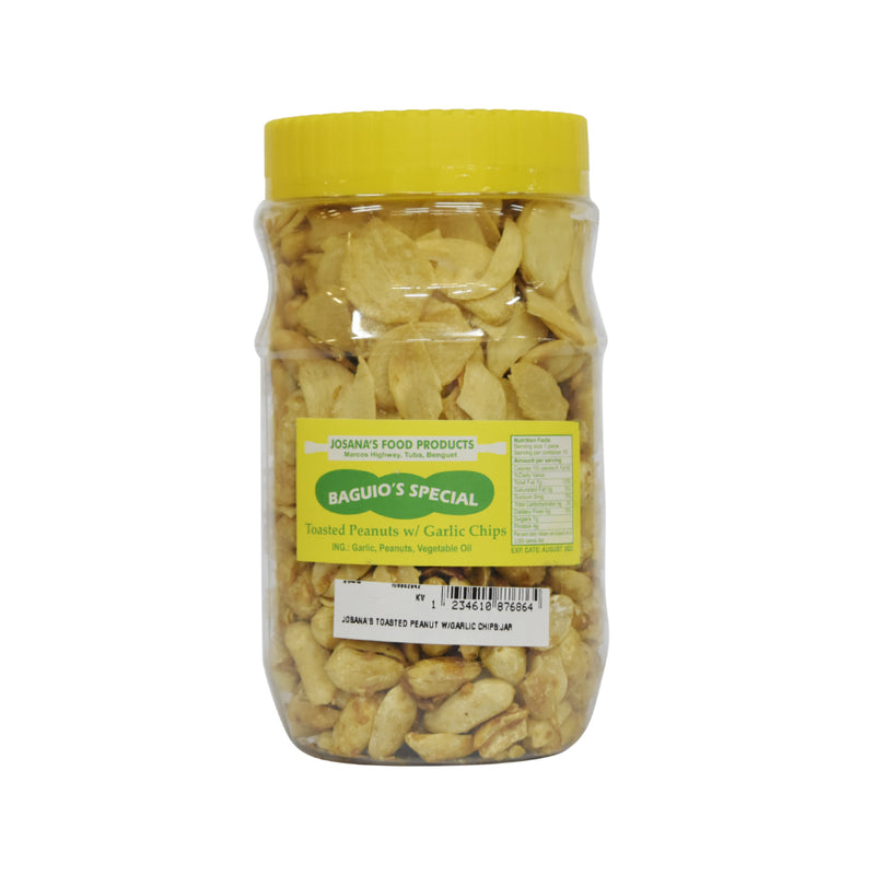 Josana’s Toasted Peanut With Garlic Chips Jar