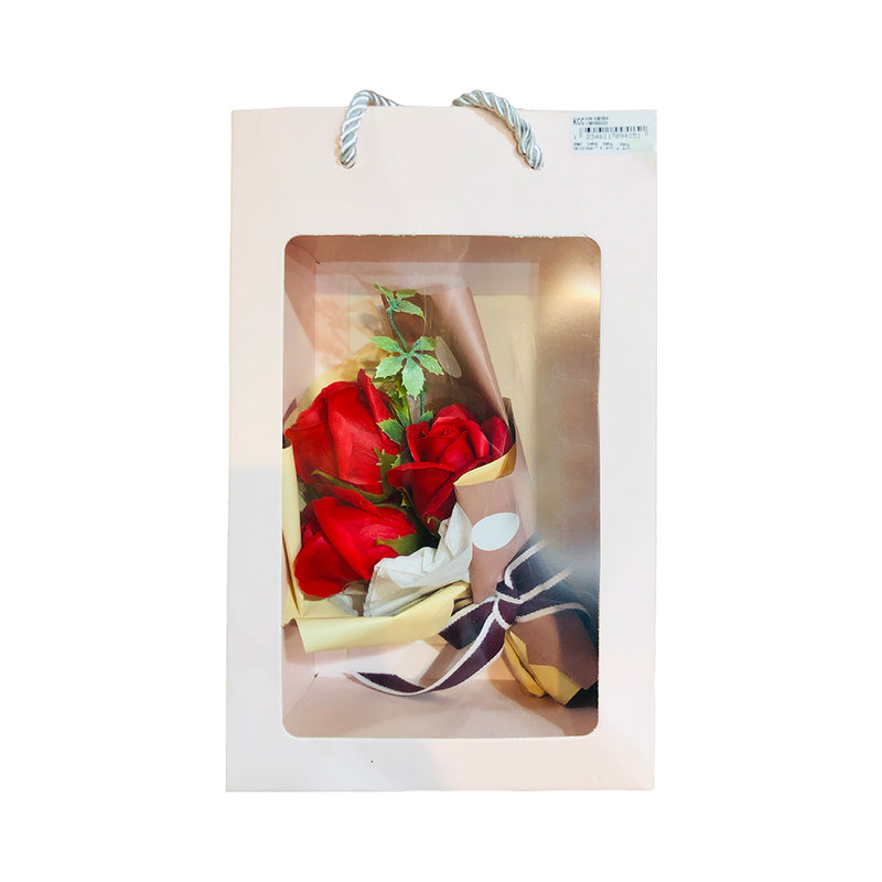 Ideal Living Rose Soap Bouquet In Gift Box 3's