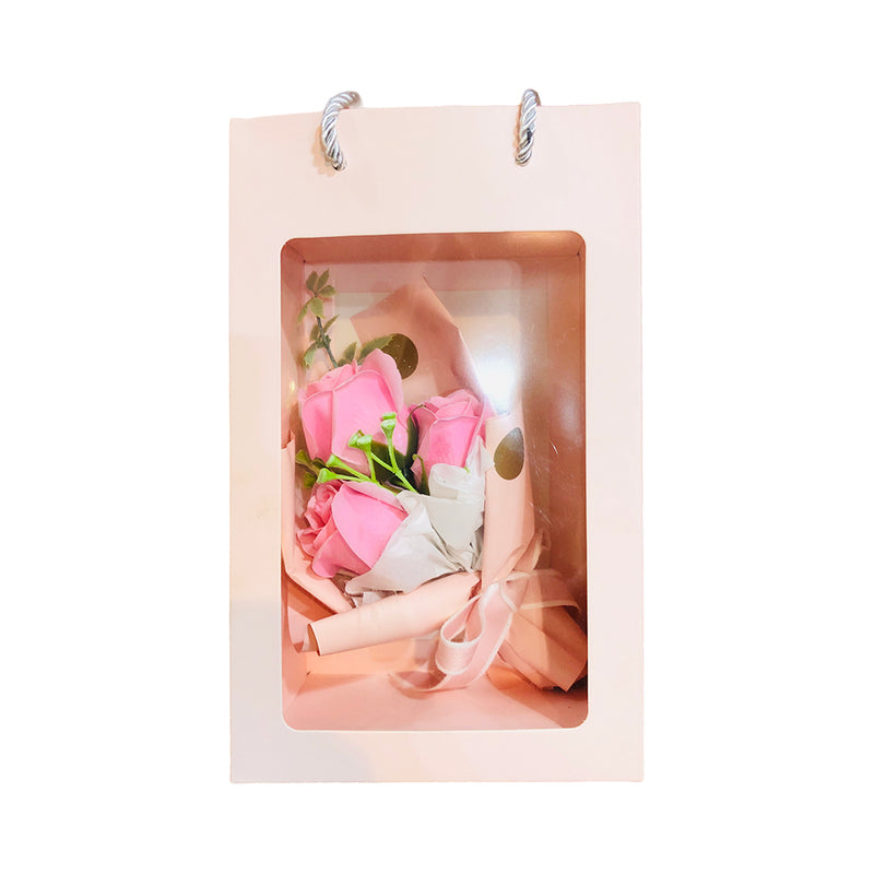 Ideal Living Rose Soap Bouquet In Gift Box 3's