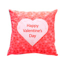 Ideal Living Heart Print Throw Pillow Case Assorted 18 x 18