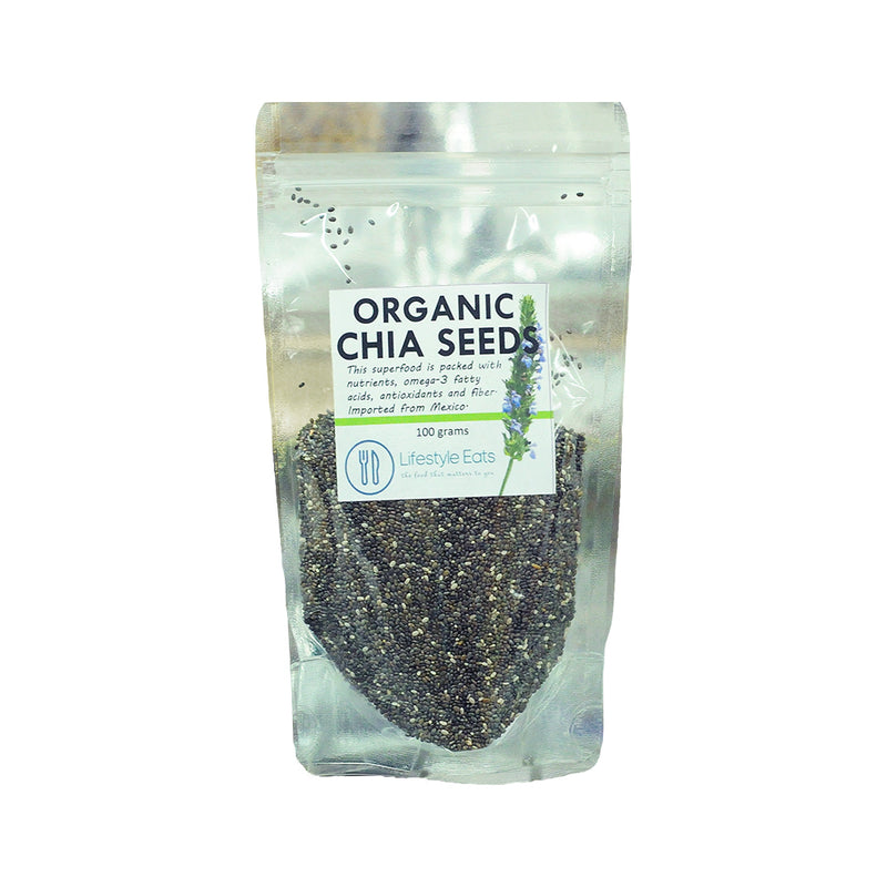 Lifestyle Eats Organic Chia Seeds 100g