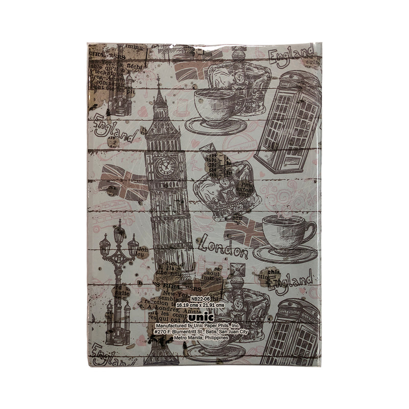 Unic Clip Binder With Plastic Cover 6in x 8in