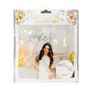 DNK Bride To Be 3in1 Party Set Silver