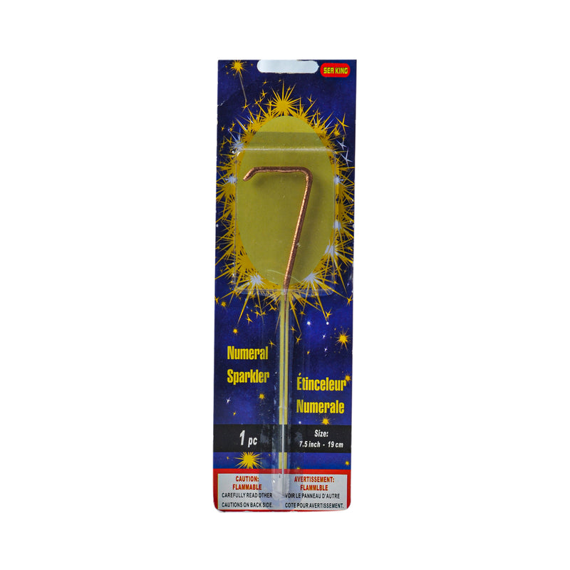 DNK Numeral Sparkler Candle 1's