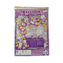 DNK Garland Balloon Angela Violet/Gold/White