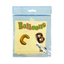 DNK Foil Balloon 16" Gold Letter 1's