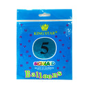 DNK Foil Balloon Plain Blue 16in 1's