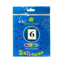 DNK Foil Balloon Plain Blue 16in 1's