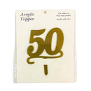 BW Acrylic Topper