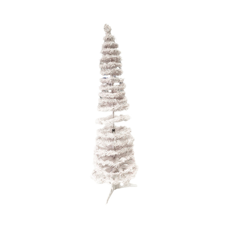 Ideal Living Slim Christmas Tree White 4ft