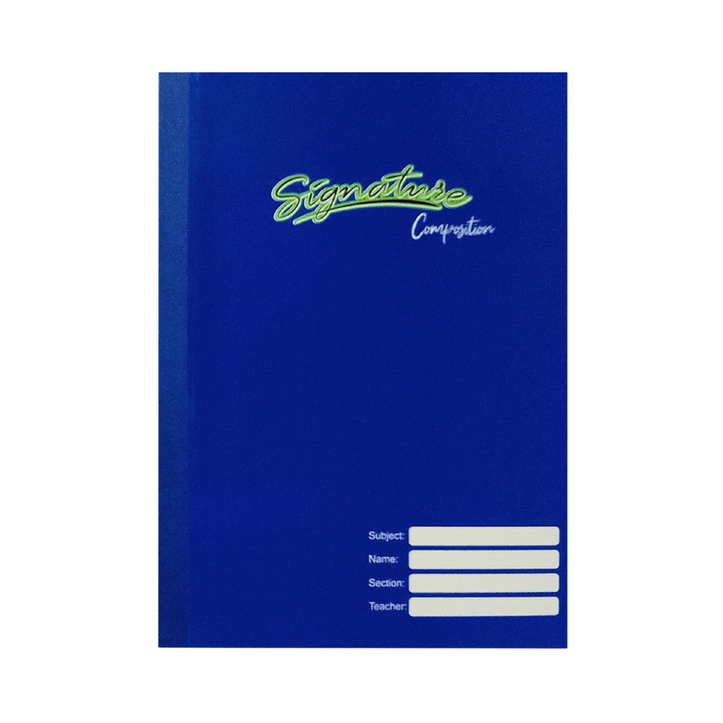 Signature Notebook Writing 80 Leaves