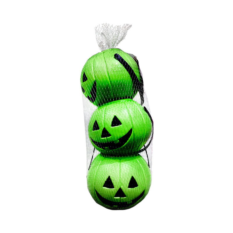 Halloween Pumpkin Basket Green 3in1