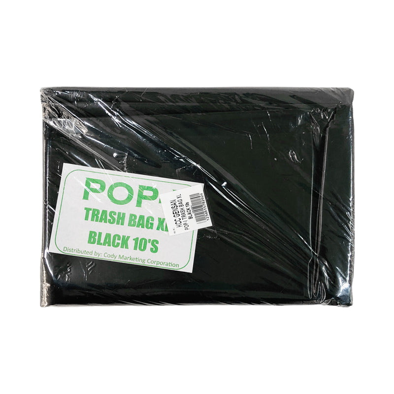Pop-I Cody Trash Bag Black 10’s