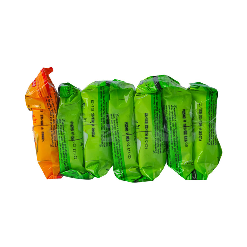 Silka Soap green Papaya 45g 6 + 1