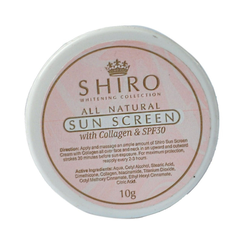 Shiro Sunscreen With Collagen SPF30 10g