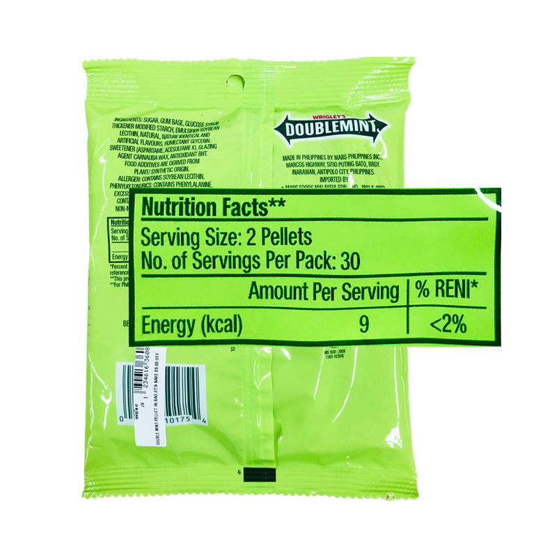 Doublemint Pellet in Bag 30's