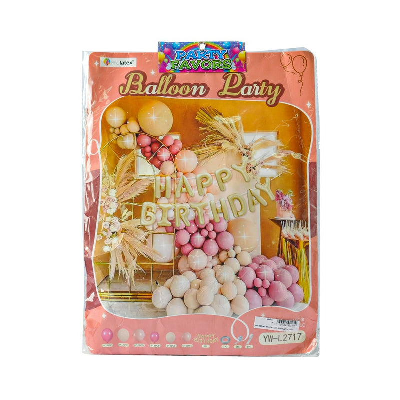 DNK Garland Balloon Pink/Mustard/Old Rose