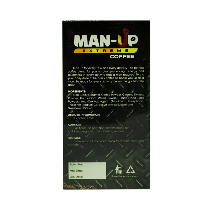 Man Up Extreme Coffee 180g