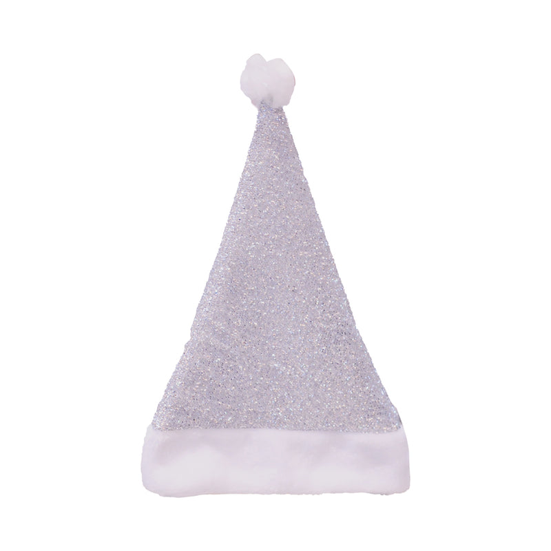 Ideal Living Christmas Glittered Santa Hat