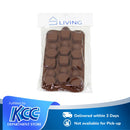 Ideal Living Silicone Chocolate Moulder Brown 18 Cavities