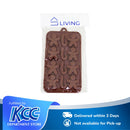 Ideal Living Silicone Chocolate Moulder Brown 12 Cavities