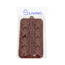 Ideal Living Silicone Chocolate Moulder Brown 12 Cavities