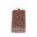 Ideal Living Silicone Chocolate Moulder Brown 12 Cavities