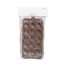 Ideal Living Silicone Chocolate Moulder Brown 15 Cavities
