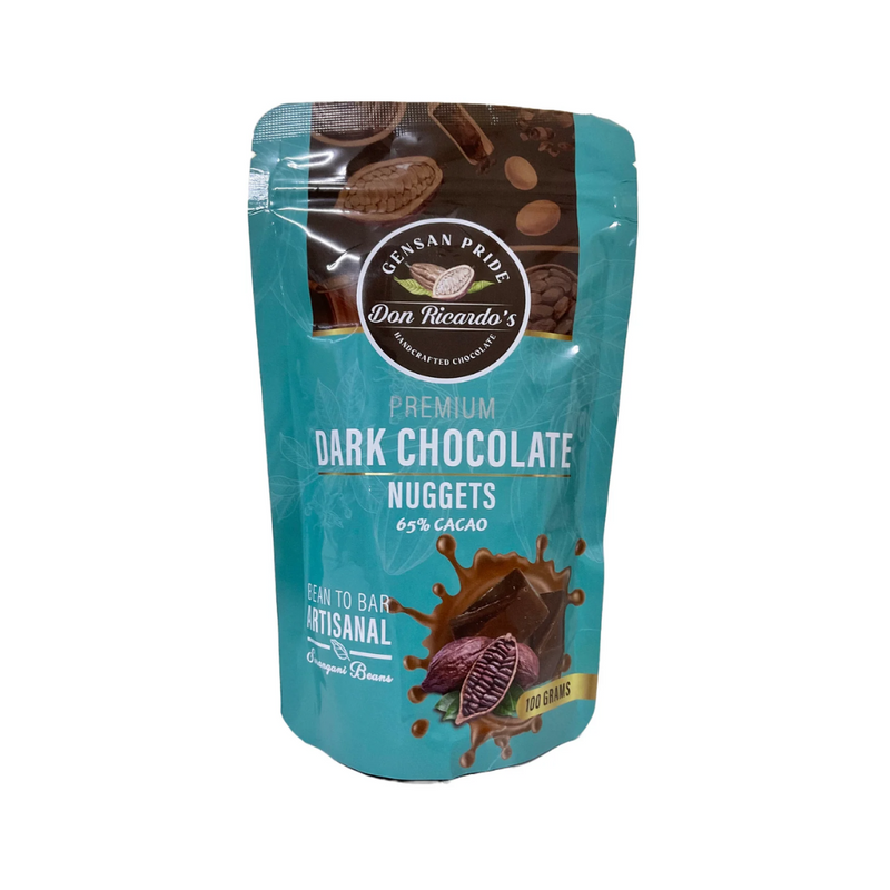 Don Ricardo's Premium Dark Chocolate Nuggets 65% Cacao 100g