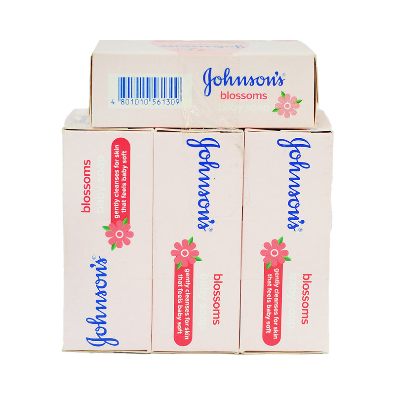 Johnson's Baby Soap Blossom 120g x 3's + Baby Soap Blossom 100g