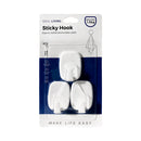 Ideal Living Sticky Hook White