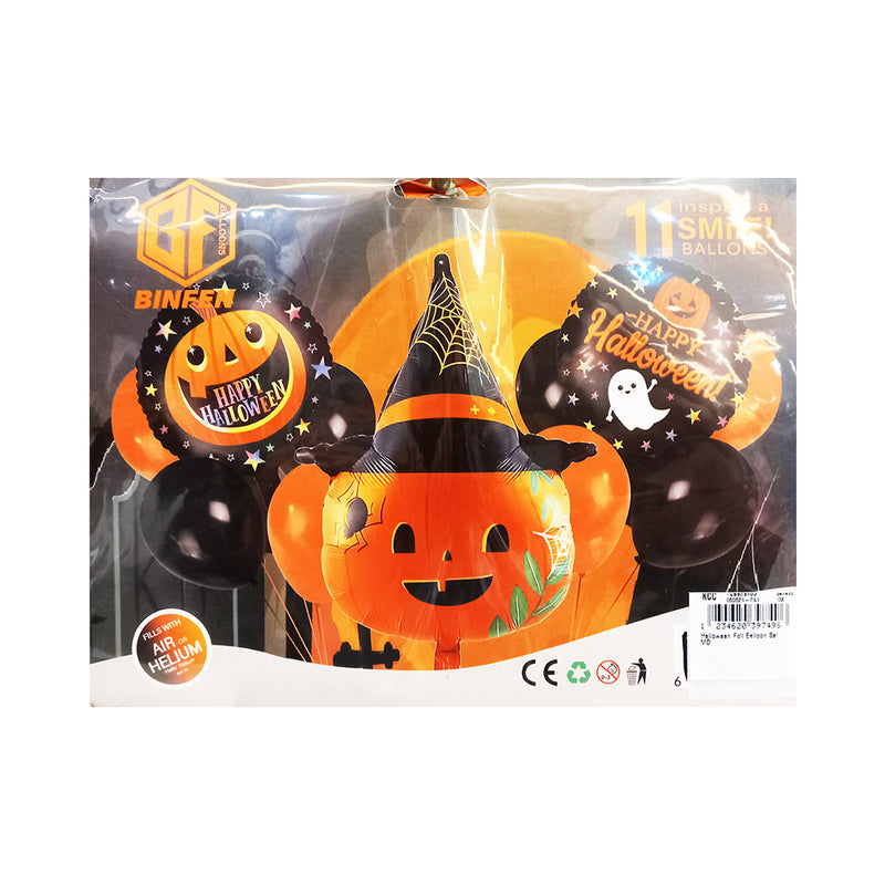 Halloween Foil Balloon Set