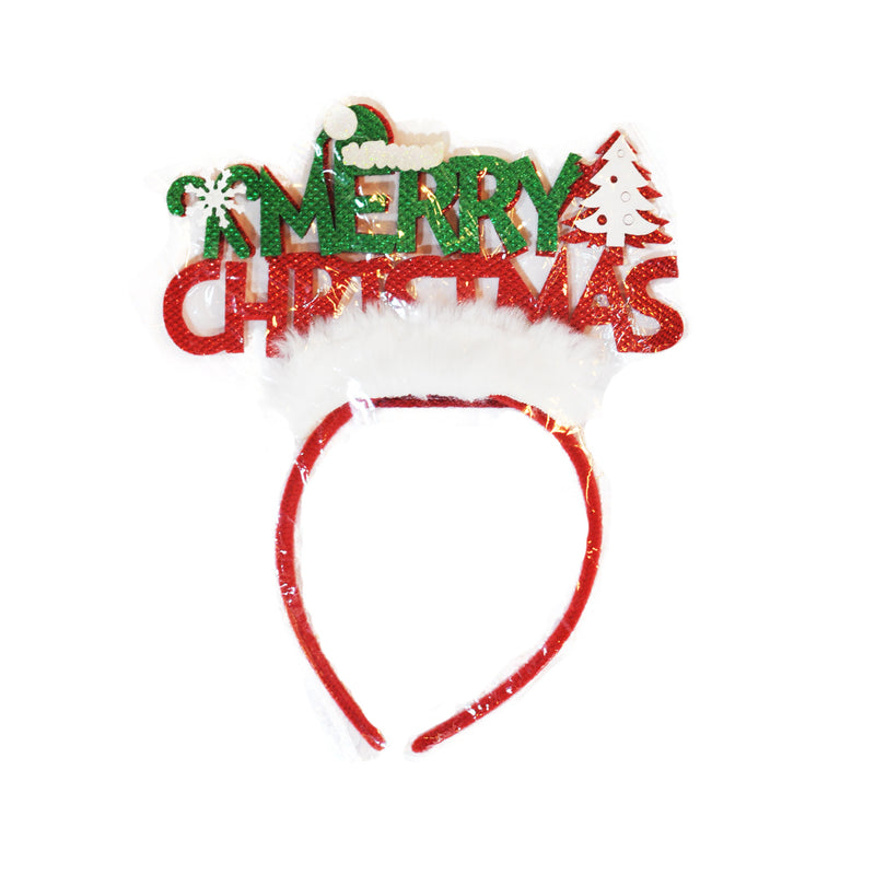 Ideal Living Merry Christmas Headband