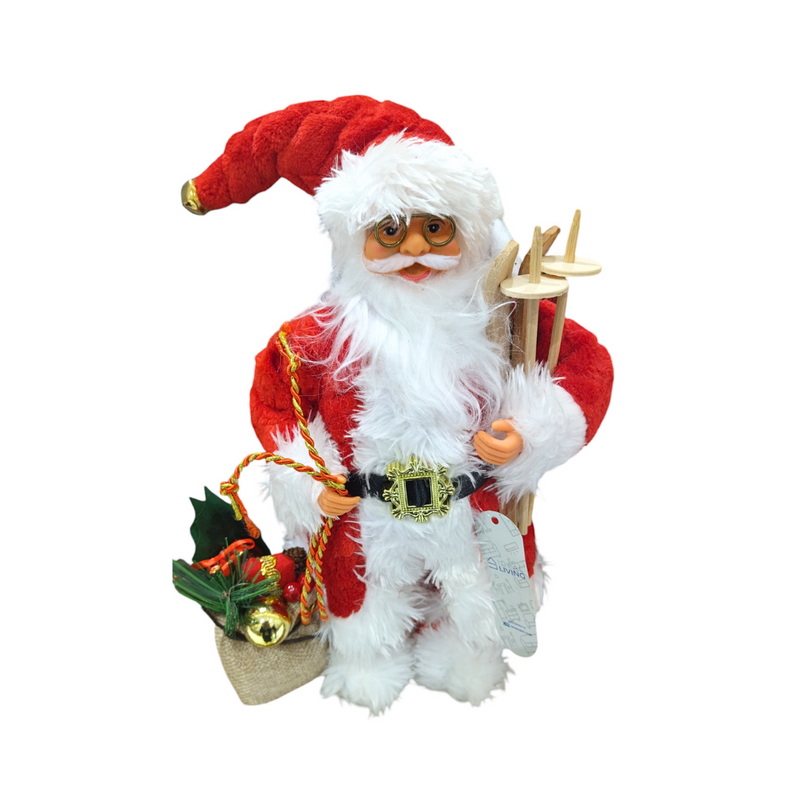 Ideal Living Santa Figure 30cm