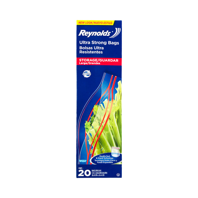 Reynolds Ultra Strong Zipper Storage Bag