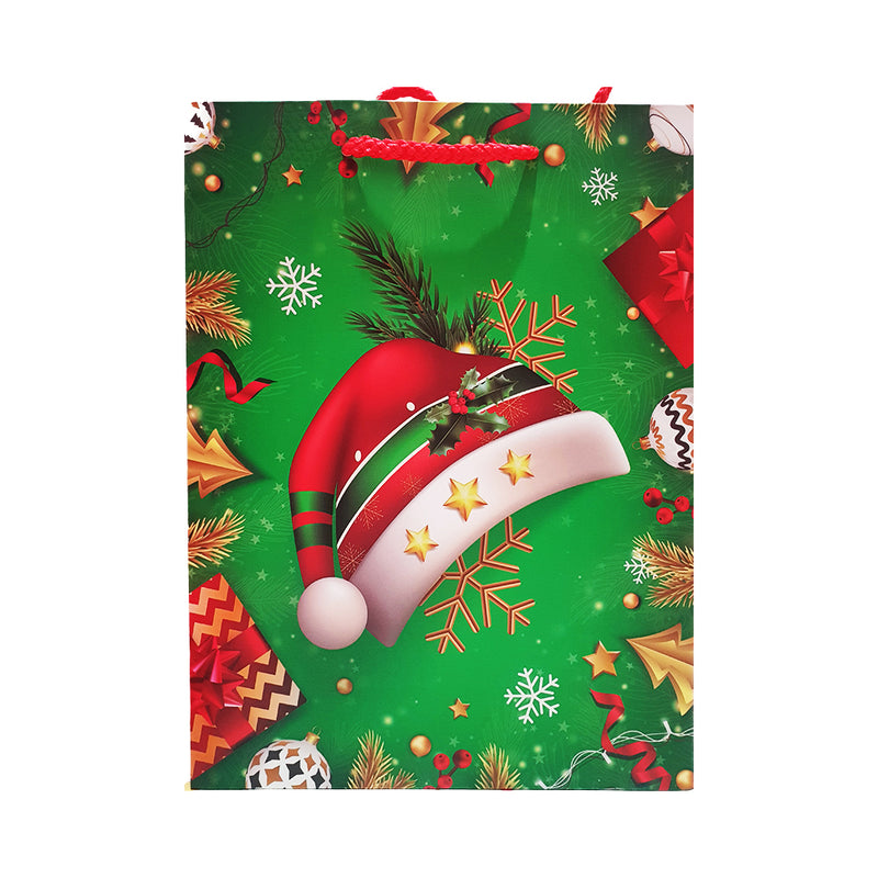 2A Coated Paper Bag Christmas Small