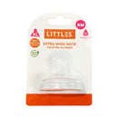 Littles Extra Wideneck Silicone Nipple