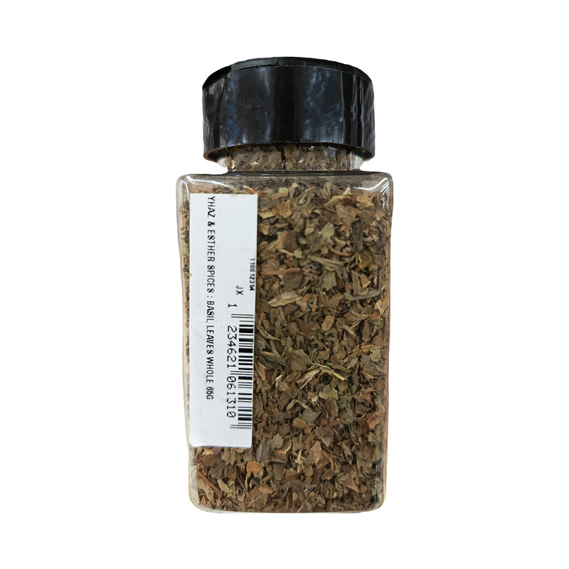 Yhaz And Esther Spices Basil Leaves Whole 65g