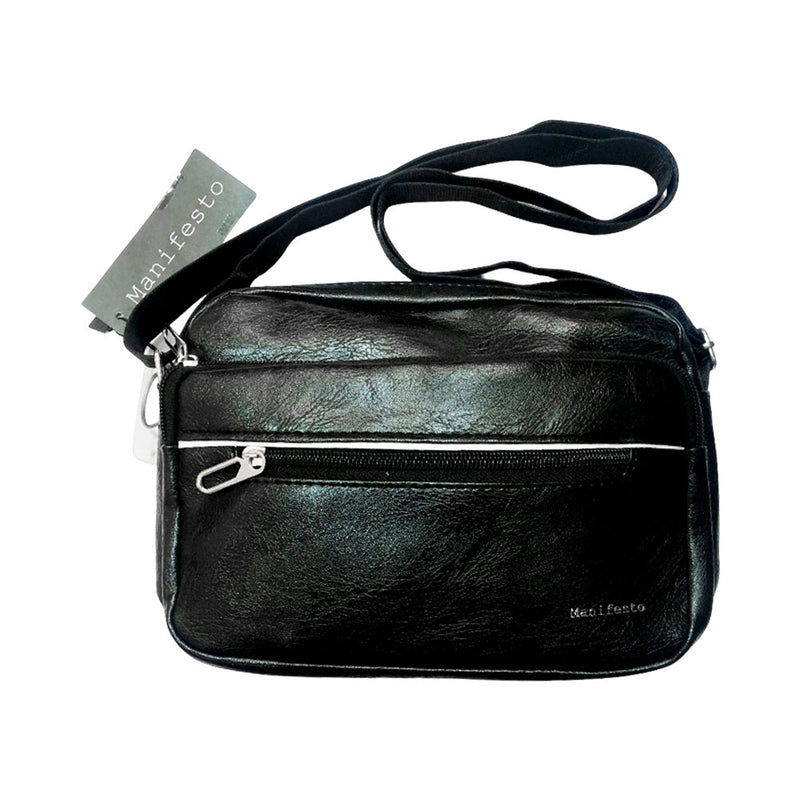 Manifesto Men’s Leather Sling Bag