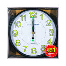Ideal Living Wall Clock 12in